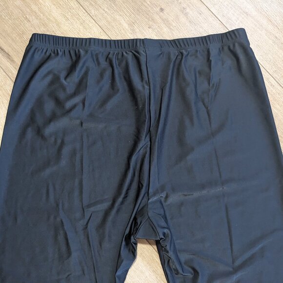 NWT Swimsuits For All Chlorine Resistant High Waist Swim Bike Shorts 22 Black - Picture 8 of 8